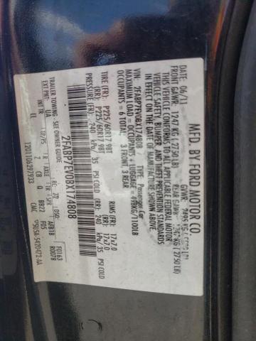 Photo 10 from auction – 2011 FORD CROWN VICT with VIN 2FABP7EV0BX174808