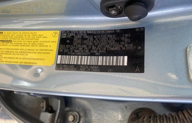 Photo 10 from auction – 2006 LEXUS RX 330 with VIN 2T2GA31U66C044075