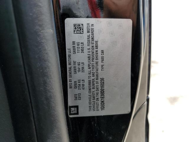Photo 10 from auction – 2013 CADILLAC CTS PERFOR with VIN 1G6DK1E38D0160236