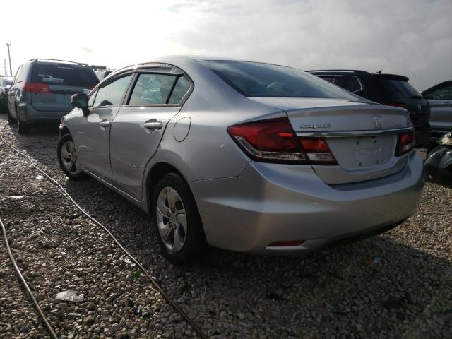 Photo 3 from auction – 2013 HONDA CIVIC LX with VIN 19XFB2F57DE074273