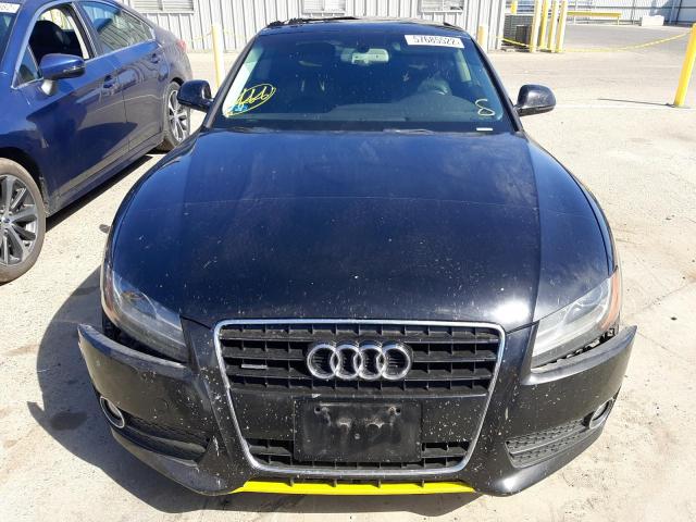 Photo 9 from auction – 2009 AUDI A5 QUATTRO with VIN WAUDK78T69A033883