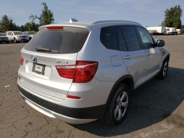 Photo 4 from auction – 2012 BMW X3 XDRIVE2 with VIN 5UXWX5C52CL721397