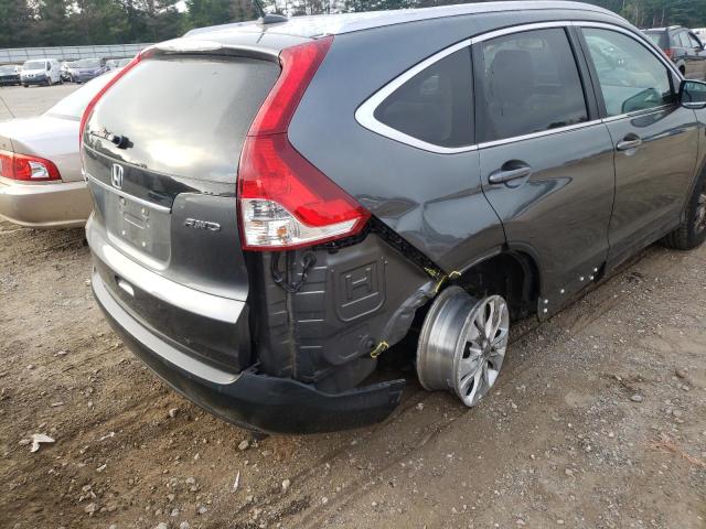 Photo 9 from auction – 2013 HONDA CR-V EXL with VIN 5J6RM4H71DL007137