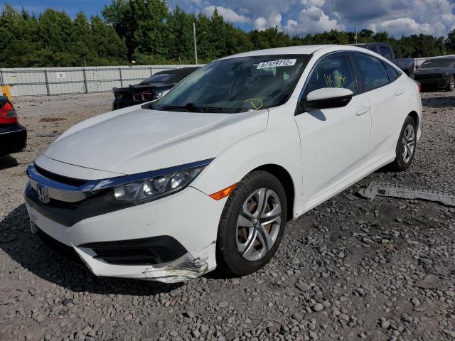 Photo 2 from auction – 2017 HONDA CIVIC LX with VIN 19XFC2F57HE057525