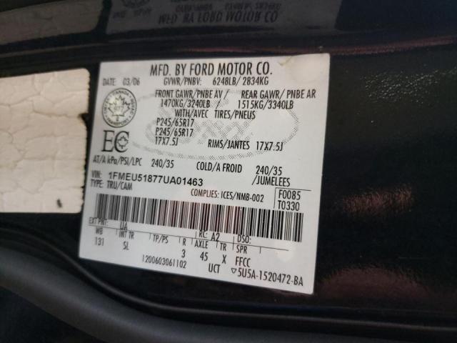 Photo 10 from auction – 2007 FORD EXPLORER S with VIN 1FMEU51877UA01463