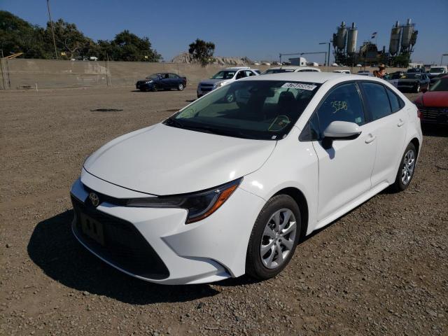 Photo 2 from auction – 2021 TOYOTA COROLLA LE with VIN 5YFEPMAE7MP224624