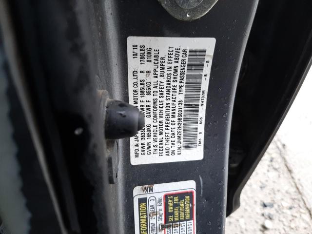 Photo 10 from auction – 2011 HONDA INSIGHT with VIN JHMZE2H39BS001138