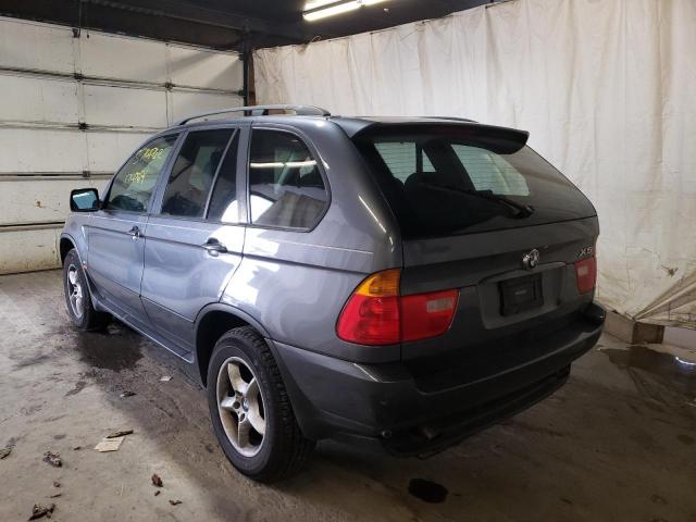 Photo 3 from auction – 2003 BMW X5 3.0I with VIN 5UXFA53593LV88882