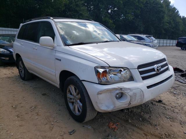 TOYOTA HIGHLANDER 2006 with VIN JTEDW21A260015140 - Photo from auction