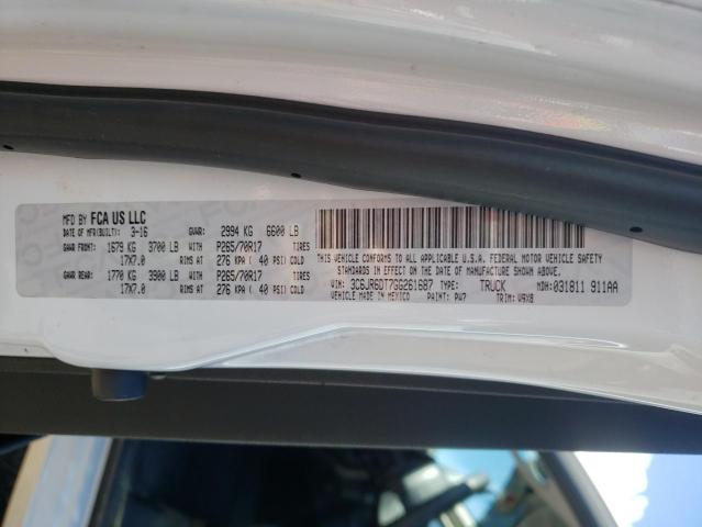 Photo 10 from auction – 2016 RAM 1500 ST with VIN 3C6JR6DT7GG261687