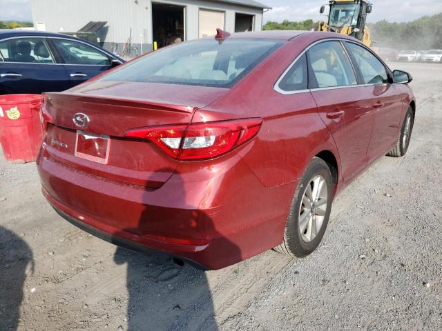 Photo 4 from auction – 2016 HYUNDAI SONATA SE with VIN 5NPE24AF9GH331215