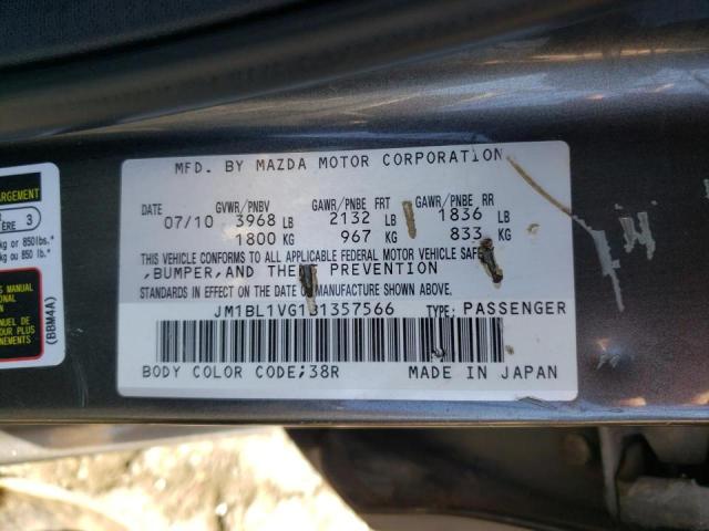 Zdjęcie 10 z aukcji – 2011 MAZDA 3 I z VIN JM1BL1VG1B1357566