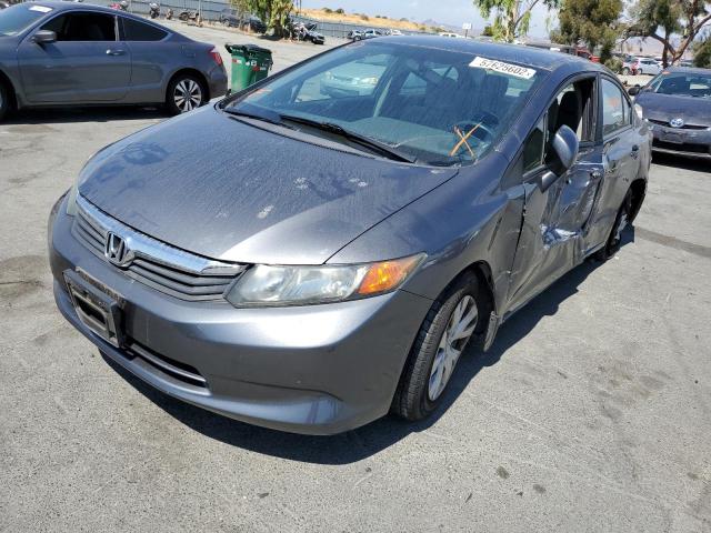 Photo 2 from auction – 2012 HONDA CIVIC LX with VIN 19XFB2F58CE350989
