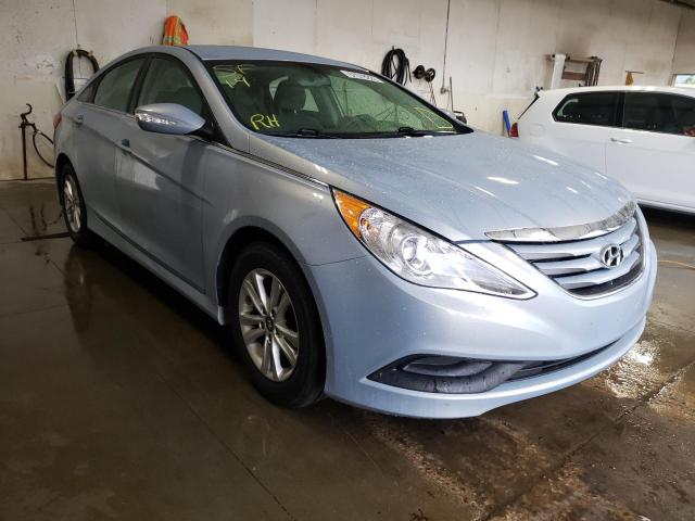 HYUNDAI SONATA GLS 2014 with VIN 5NPEB4AC4EH920563 - Photo from auction