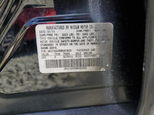 Photo 10 from auction – 2011 INFINITI G37 with VIN JN1CV6AR8BM353826