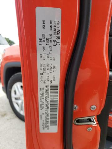 Photo 10 from auction – 2020 JEEP COMPASS SP with VIN 3C4NJCAB4LT134165
