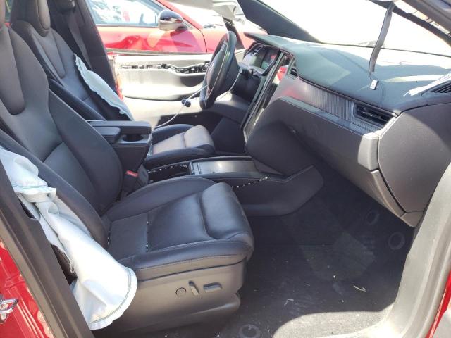 Photo 5 from auction – 2020 TESLA MODEL X with VIN 5YJXCAE44LF243968