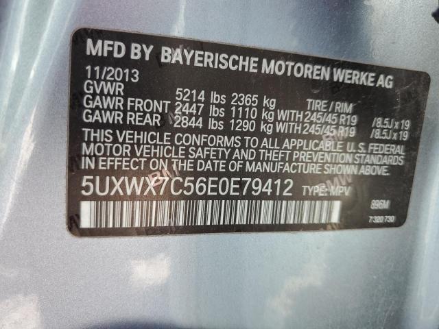 Photo 10 from auction – 2014 BMW X3 XDRIVE3 with VIN 5UXWX7C56E0E79412