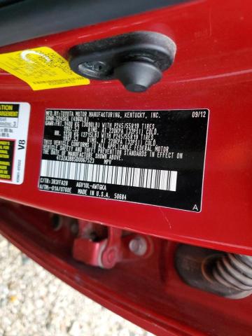 Photo 10 from auction – 2013 TOYOTA VENZA LE with VIN 4T3ZA3BB5DU067523