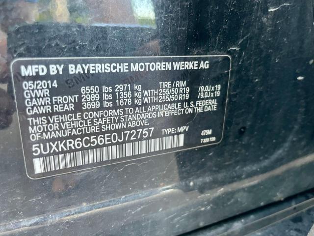 Photo 10 from auction – 2014 BMW X5 XDRIVE5 with VIN 5UXKR6C56E0J72757