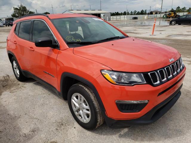 JEEP COMPASS SP 2020 with VIN 3C4NJCAB4LT134165 - Photo from auction