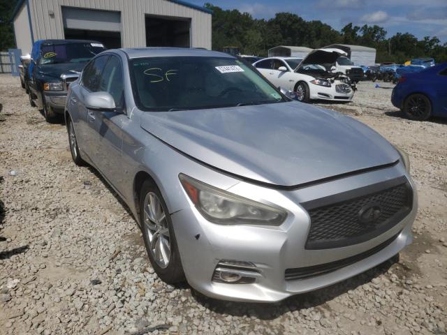 Photo 1 from auction – 2014 INFINITI Q50 PREMIU with VIN JN1BV7AP2EM678119