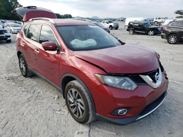 NISSAN ROGUE S 2015 with VIN 5N1AT2MVXFC815497 - Photo from auction