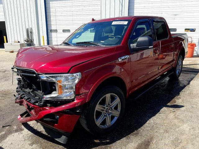 Photo 2 from auction – 2018 FORD F150 SUPER with VIN 1FTEW1C57JFE20869
