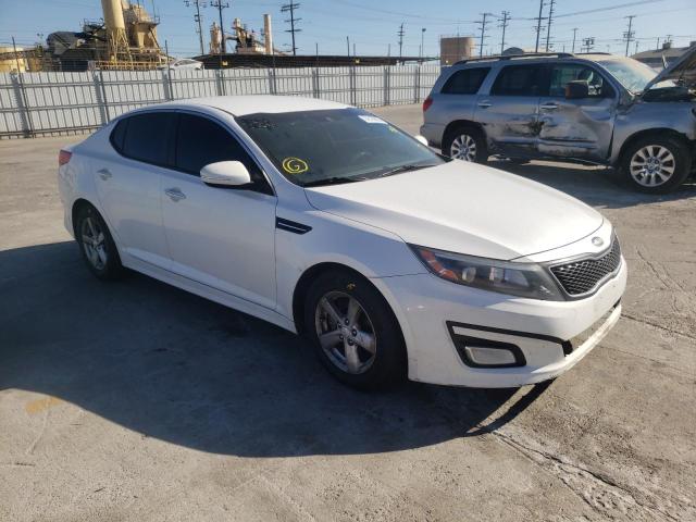 KIA OPTIMA LX 2014 with VIN KNAGM4A70E5477119 - Photo from auction