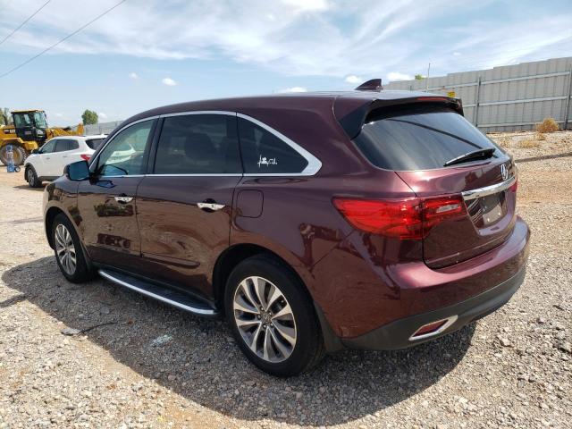 Photo 3 from auction – 2015 ACURA MDX TECHNO with VIN 5FRYD4H41FB033054