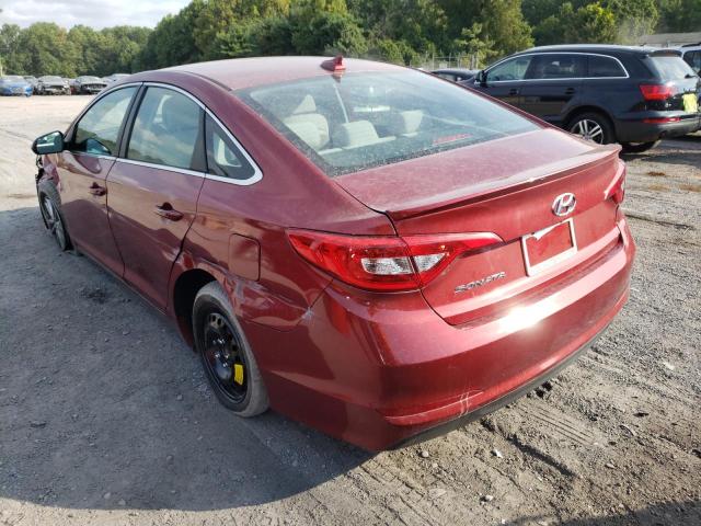 Photo 3 from auction – 2016 HYUNDAI SONATA SE with VIN 5NPE24AF9GH331215