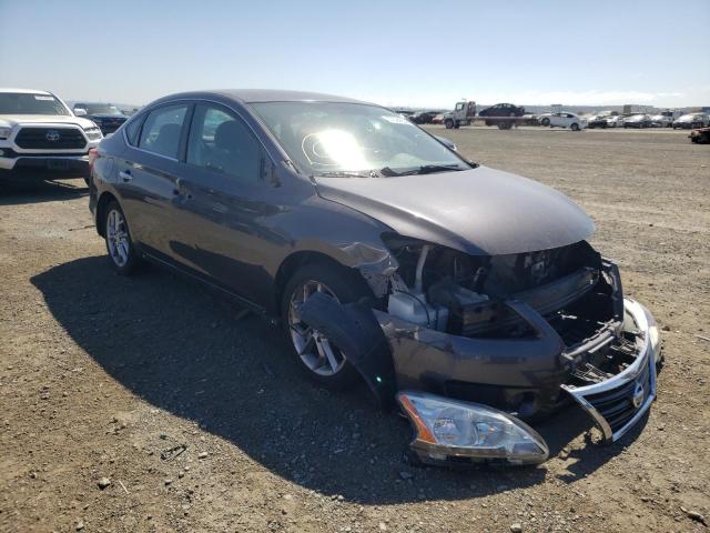 NISSAN SENTRA S 2013 with VIN 3N1AB7AP4DL705995 - Photo from auction