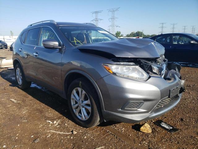 NISSAN ROGUE S 2015 with VIN KNMAT2MV7FP500721 - Photo from auction