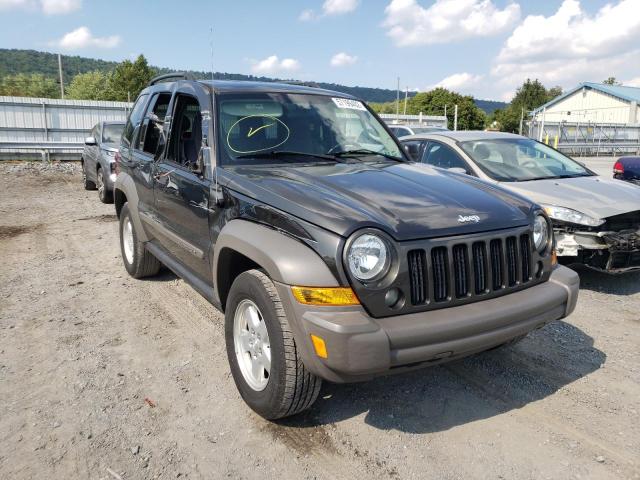 JEEP LIBERTY SP 2006 with VIN 1J8GL48K76W155906 - Photo from auction