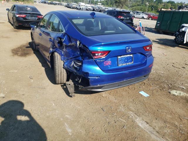 Photo 3 from auction – 2019 HONDA INSIGHT EX with VIN 19XZE4F59KE021085