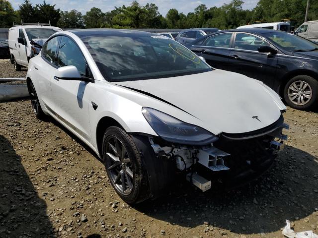 TESLA MODEL 3 2021 with VIN 5YJ3E1EB0MF923925 - Photo from auction