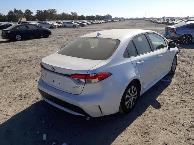 Photo 4 from auction – 2022 TOYOTA COROLLA LE with VIN JTDEAMDE5N3008200