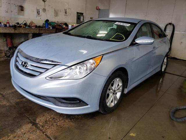 Photo 2 from auction – 2014 HYUNDAI SONATA GLS with VIN 5NPEB4AC4EH920563