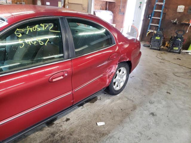 Photo 9 from auction – 2001 MERCURY SABLE GS with VIN 1MEFM50U11A641635