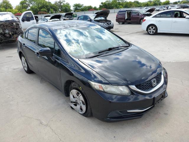 HONDA CIVIC LX 2014 with VIN 2HGFB2F55EH511758 - Photo from auction