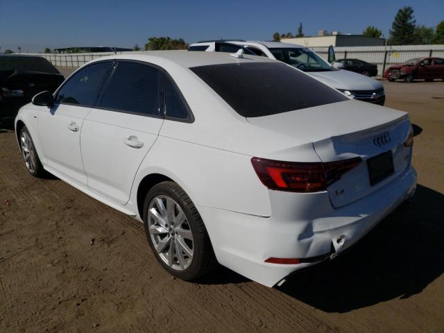 Photo 3 from auction – 2018 AUDI A4 PREMIUM with VIN WAUKMAF43JN019432