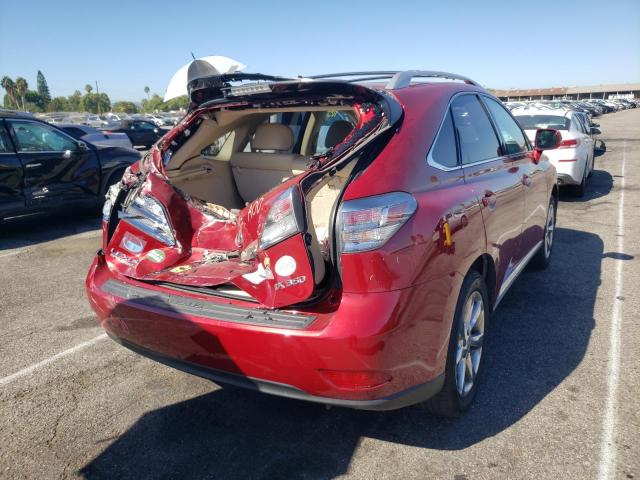 Photo 4 from auction – 2011 LEXUS RX 350 with VIN 2T2BK1BA4BC114716