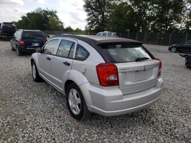 Photo 3 from auction – 2007 DODGE CALIBER SX with VIN 1B3HB48B07D376339