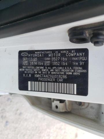 Photo 10 from auction – 2016 HYUNDAI ACCENT SE with VIN KMHCT4AE5GU018286