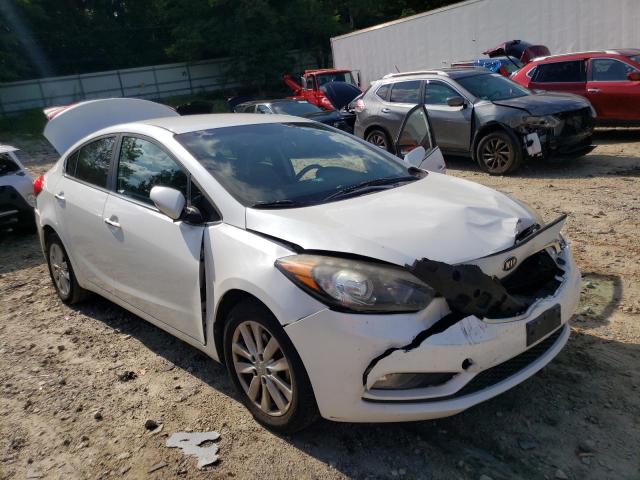 KIA FORTE EX 2014 with VIN KNAFX4A81E5165015 - Photo from auction