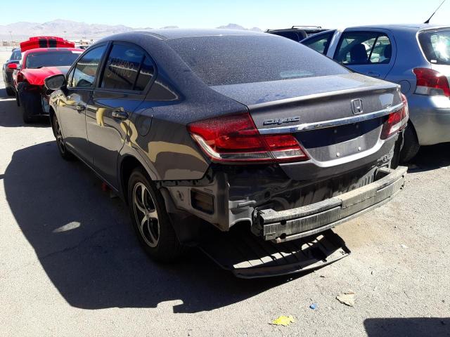 Photo 3 from auction – 2015 HONDA CIVIC with VIN 19XFB2F71FE119339