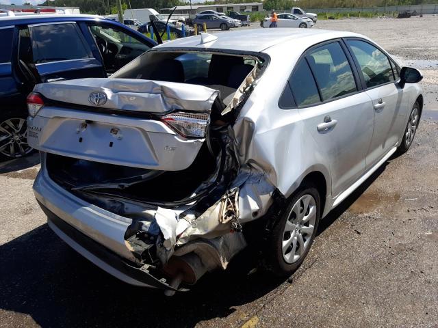 Photo 4 from auction – 2020 TOYOTA COROLLA LE with VIN JTDEPRAE9LJ092885