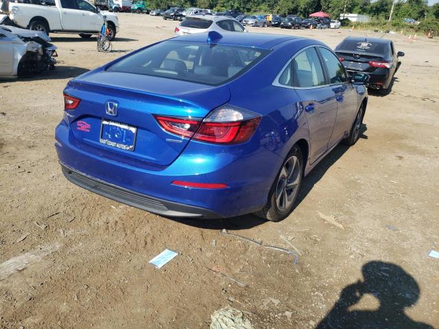 Photo 4 from auction – 2019 HONDA INSIGHT EX with VIN 19XZE4F59KE021085