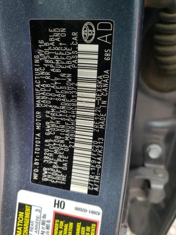 Photo 10 from auction – 2017 TOYOTA COROLLA L with VIN 2T1BURHE4HC801372