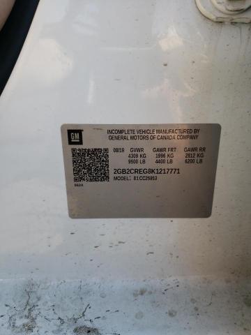 Photo 10 from auction – 2019 CHEVROLET SILVERADO with VIN 2GB2CREG8K1217771